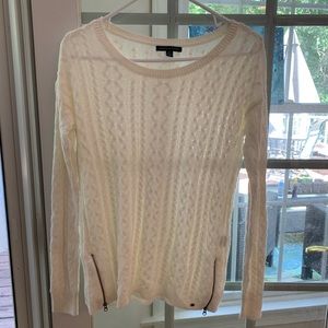 American Eagle Knit White Sweater